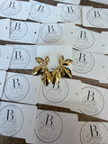 Golden Petal Luxe Earrings