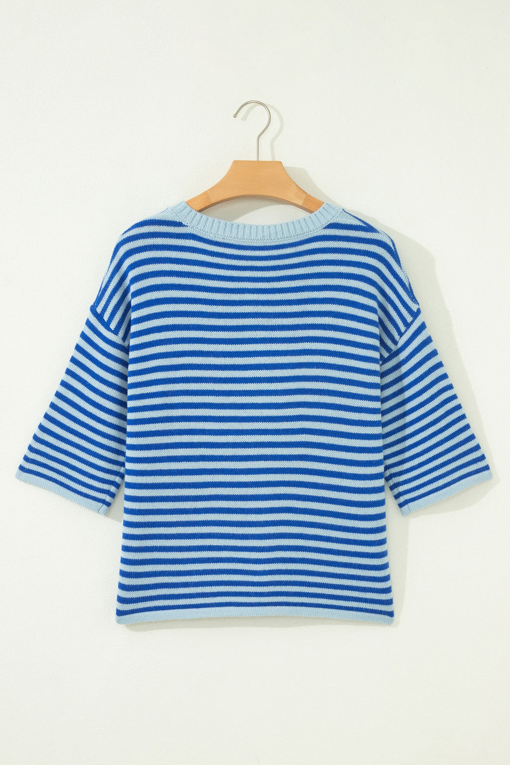 Blue Skies Striped Knit Cardigan