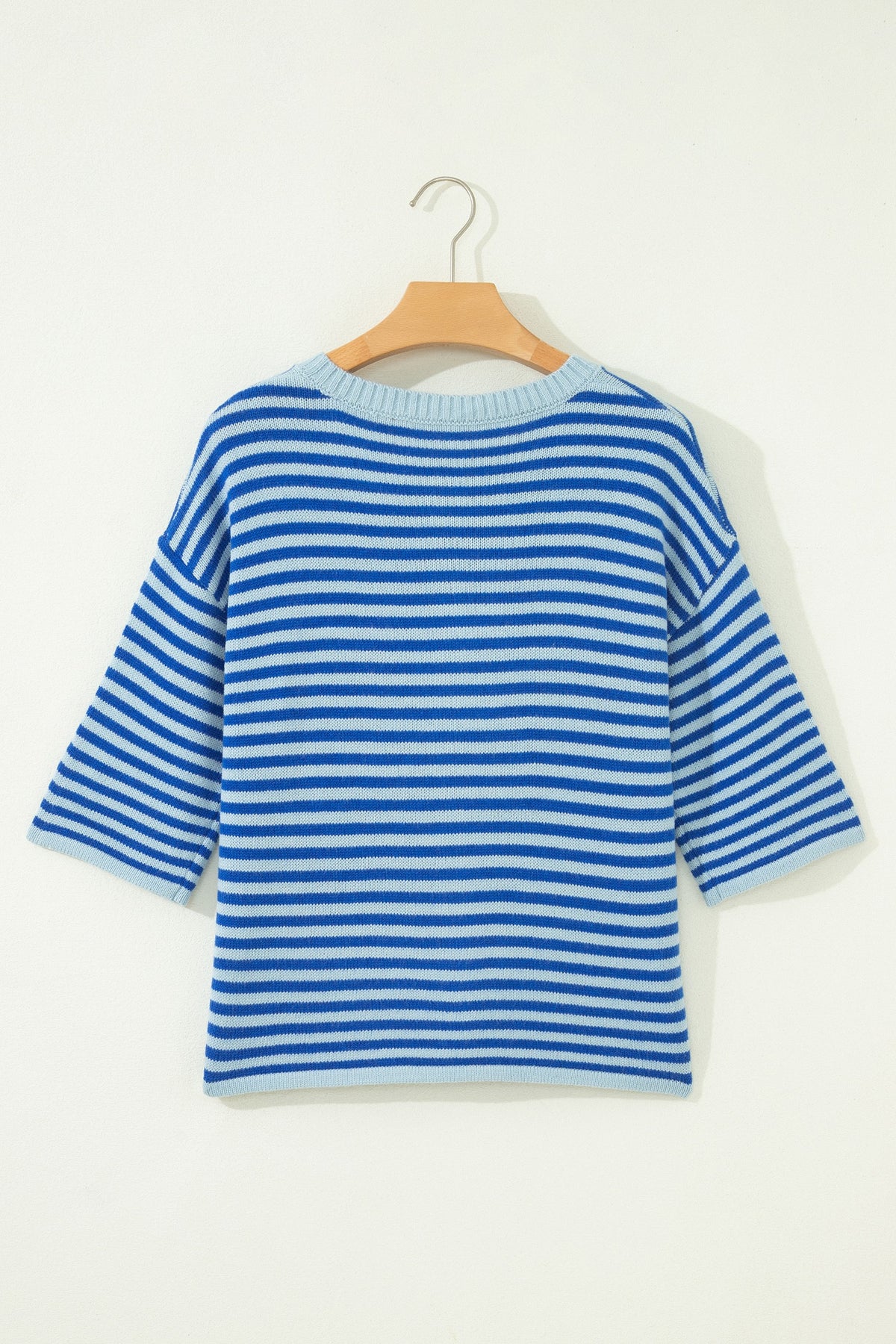 Blue Skies Striped Knit Cardigan