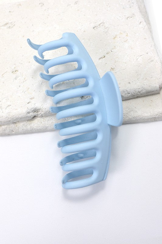 Oversized Matte Hair Claw Clip