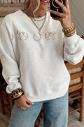 Lucky Charm Horse & Horseshoe Sweatshirt