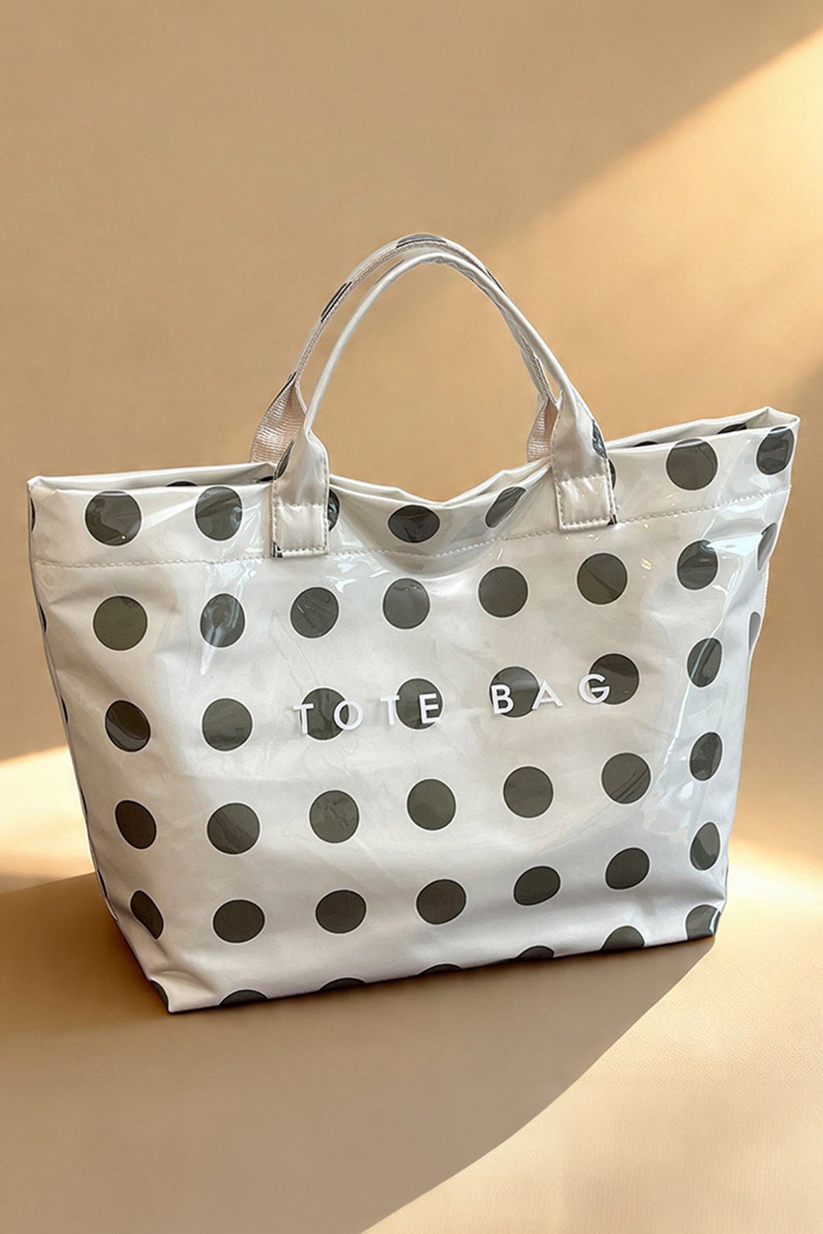 Classic Polka Dot Tote Bag