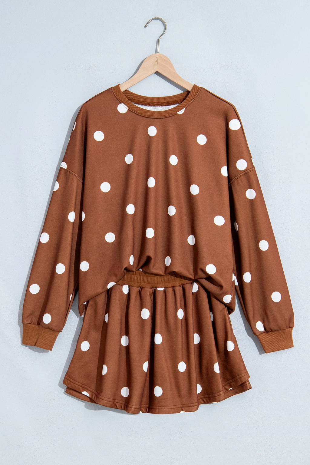 Cocoa Cutie Polka Dot Skort Set