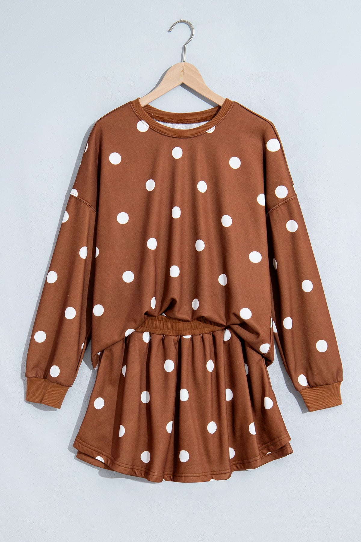 Cocoa Cutie Polka Dot Skort Set
