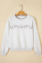 Lucky Charm Horse & Horseshoe Sweatshirt