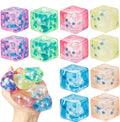 Snowflake Glitter Stress Cube ❄