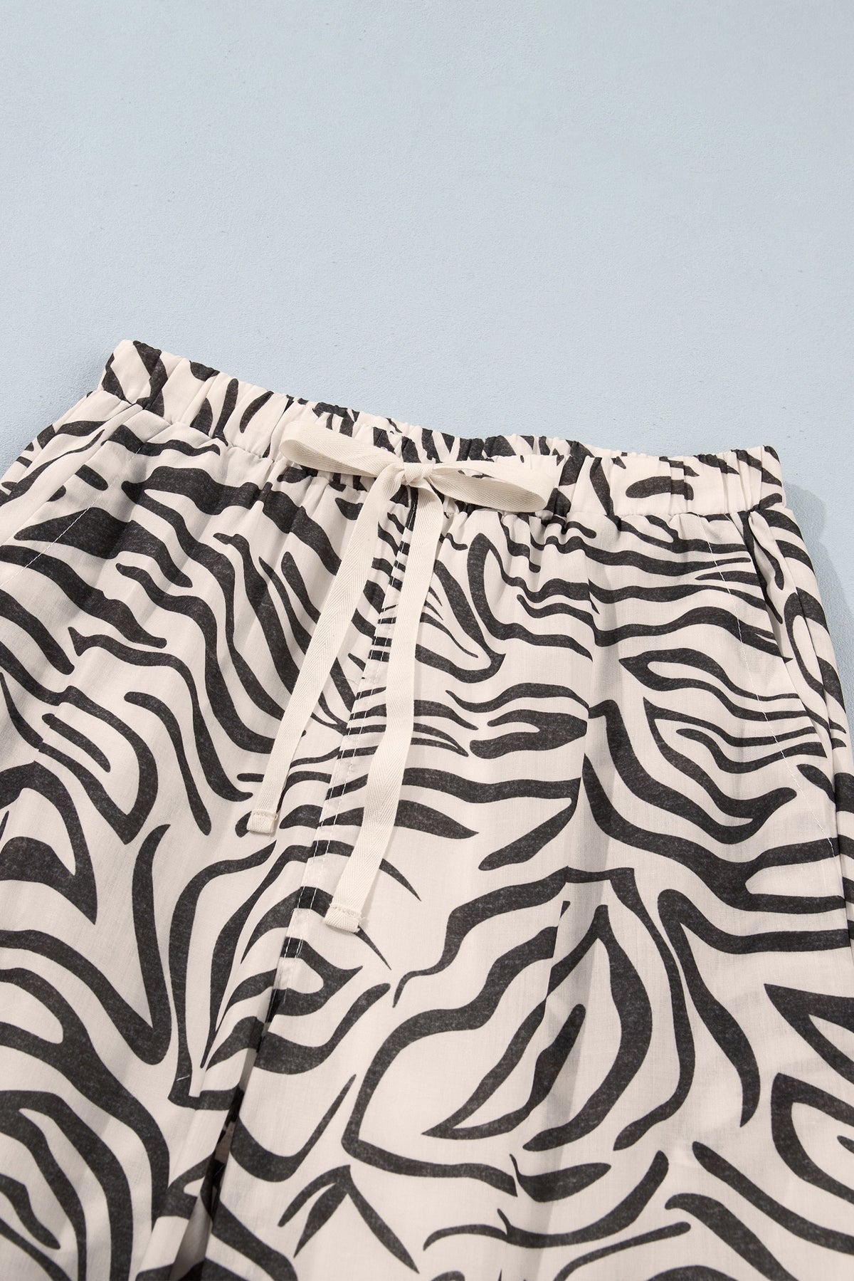 Wild Side Zebra Print Lounge Pants