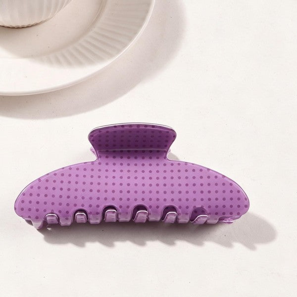 Pretty in Polka Dots Hair Claw Clip