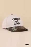 Child of God Camo Brim Hat