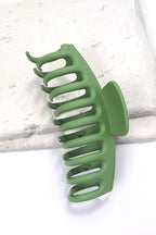 Oversized Matte Hair Claw Clip