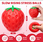 Strawberry Slow-Rise Squishy Stress Toy