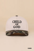 Child of God Camo Brim Hat