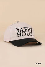 Yappy Hour Two-Tone Canvas Hat
