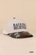 Raising Believers Camo Trucker Hat