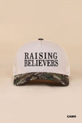 Raising Believers Camo Trucker Hat