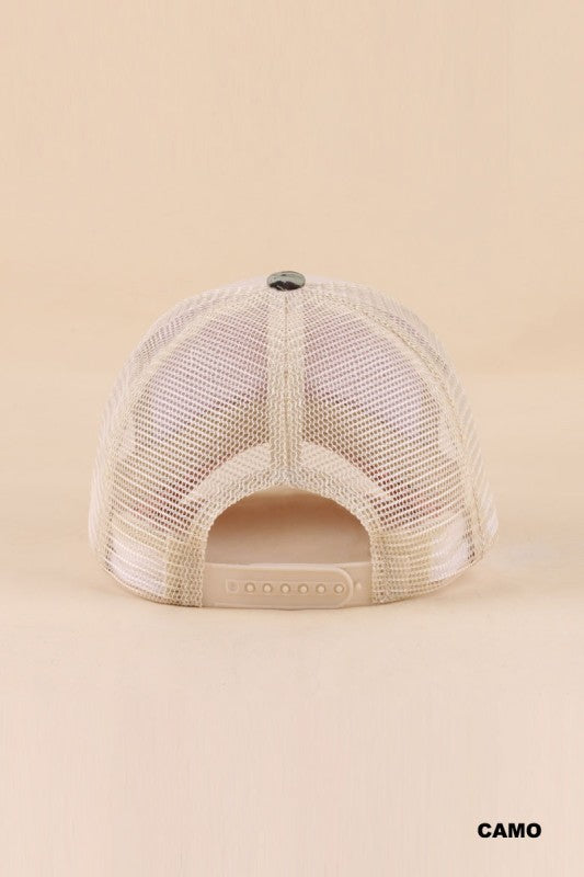Raising Believers Camo Trucker Hat